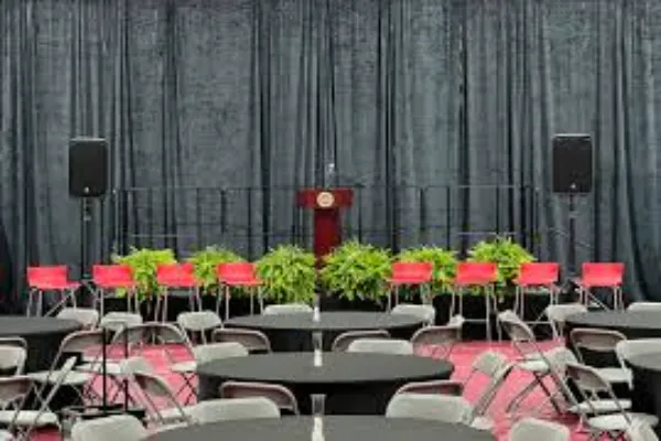 Staging, Sound And Equipment For Restaurant Events